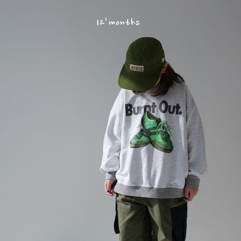 12 Month - Korean Children Fashion - #fashionkids - Burnt Sweatshirt With Mom - 11