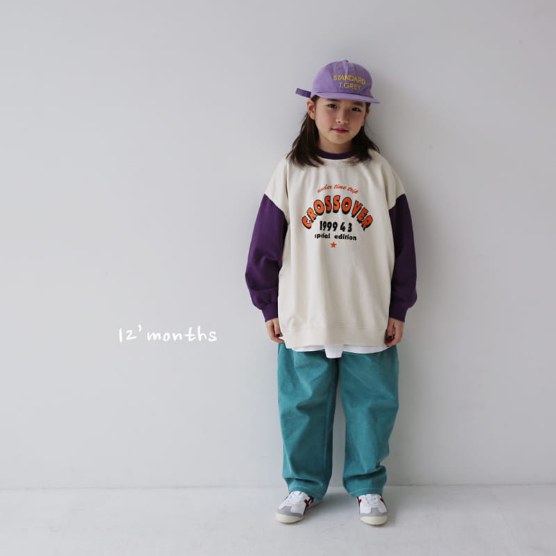 12 Month - Korean Children Fashion - #littlefashionista - Cross Sweatshirt With Mom - 9