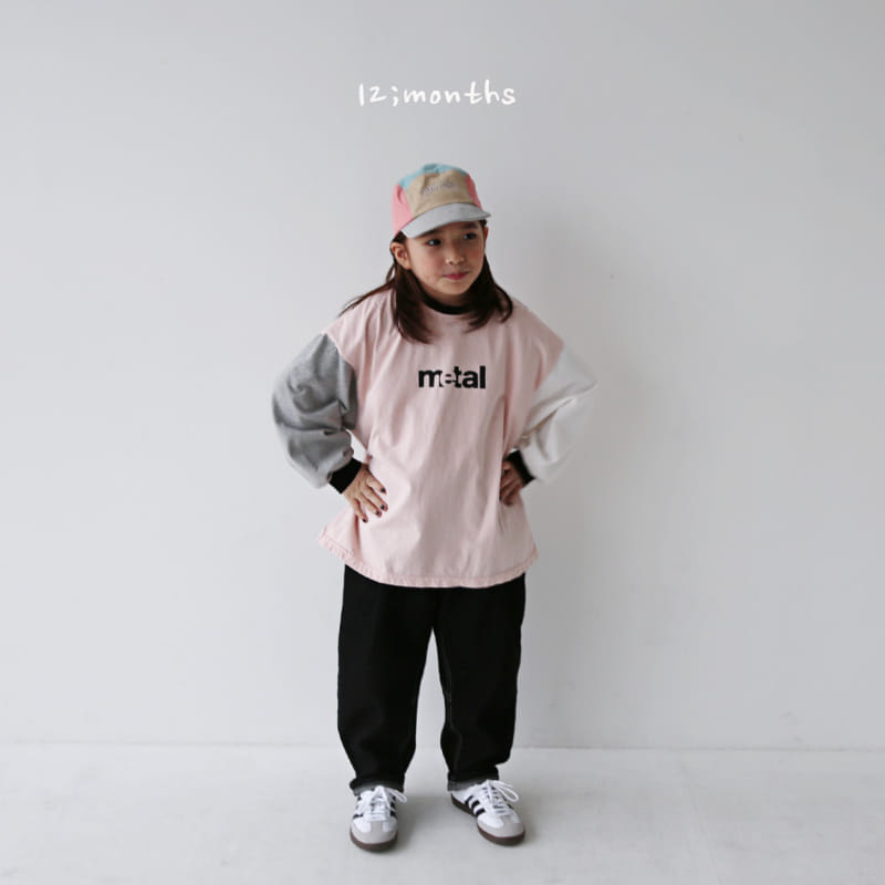 12 Month - Korean Children Fashion - #magicofchildhood - Metal Long Sleeve Tee With Mom - 4