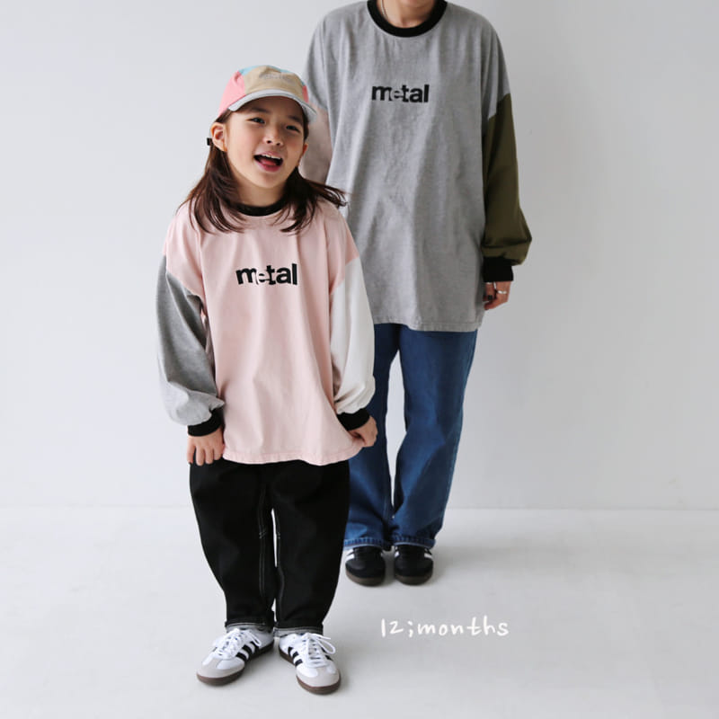 12 Month - Korean Children Fashion - #prettylittlegirls - Metal Long Sleeve Tee With Mom - 5