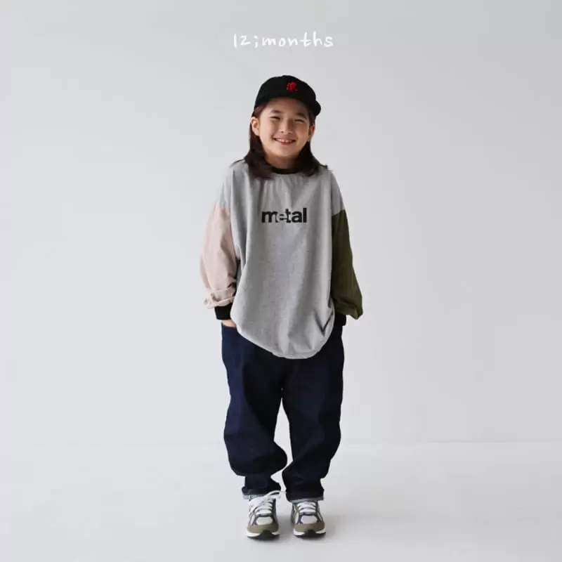 12 Month - Korean Children Fashion - #stylishchildhood - Metal Long Sleeve Tee With Mom - 8