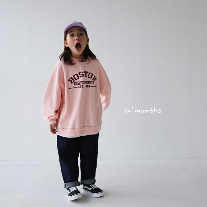 12 Month - Korean Children Fashion - #todddlerfashion - Boston Sweatshirt With Mom - 3