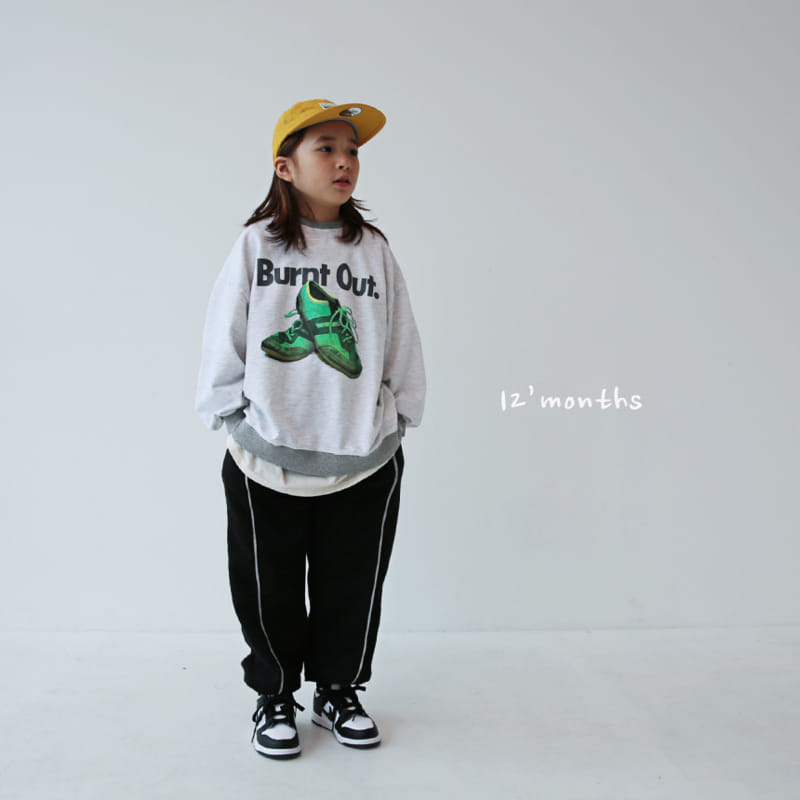 12 Month - Korean Children Fashion - #toddlerclothing - Burnt Sweatshirt With Mom - 5