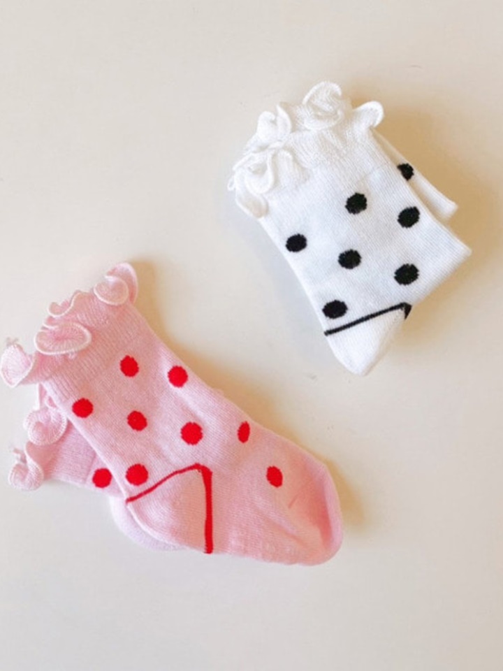 Polkadot Socks Set