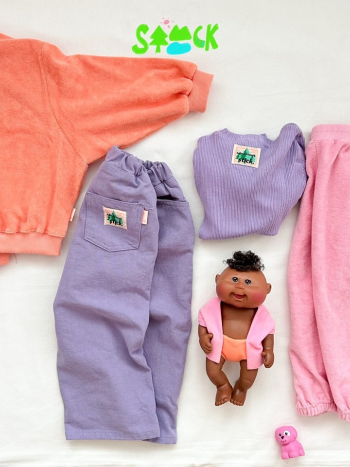 Grape Pants With Mom