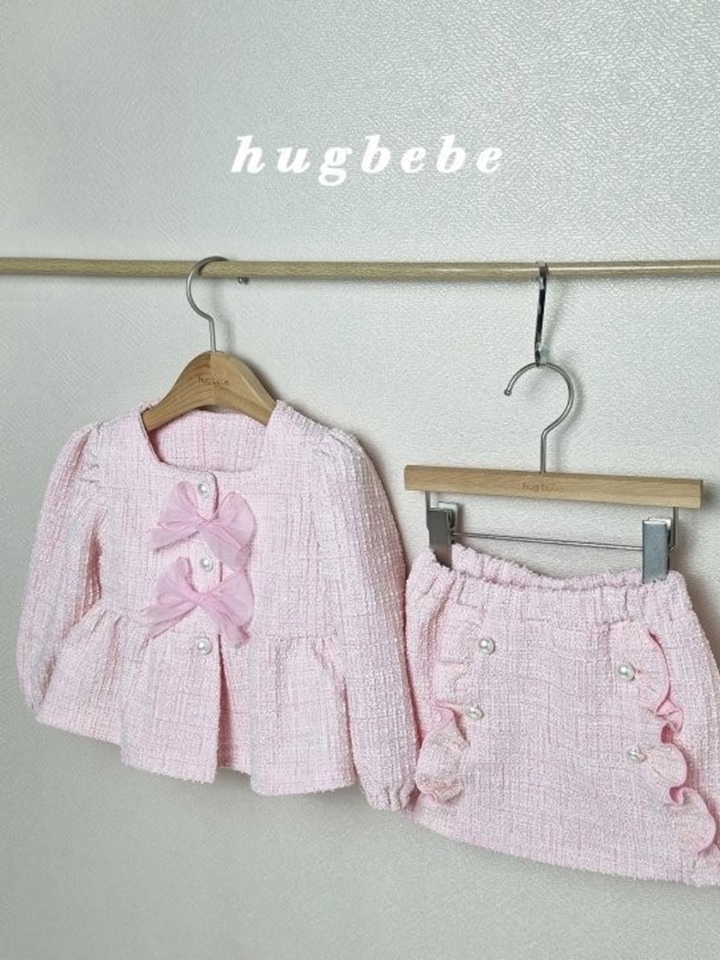 Little M Top Bottom Set Dobby Bordir Depan Top - Bottom main image 1
