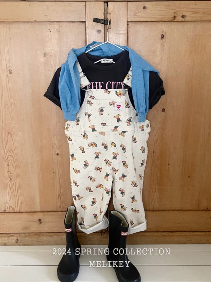 Quick Bear Dungarees Pants