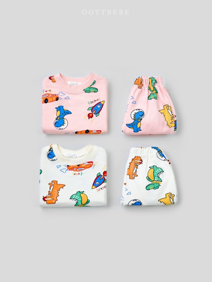Dino Rocket Top Bottom Set Dino Rocket Top Bottom Set