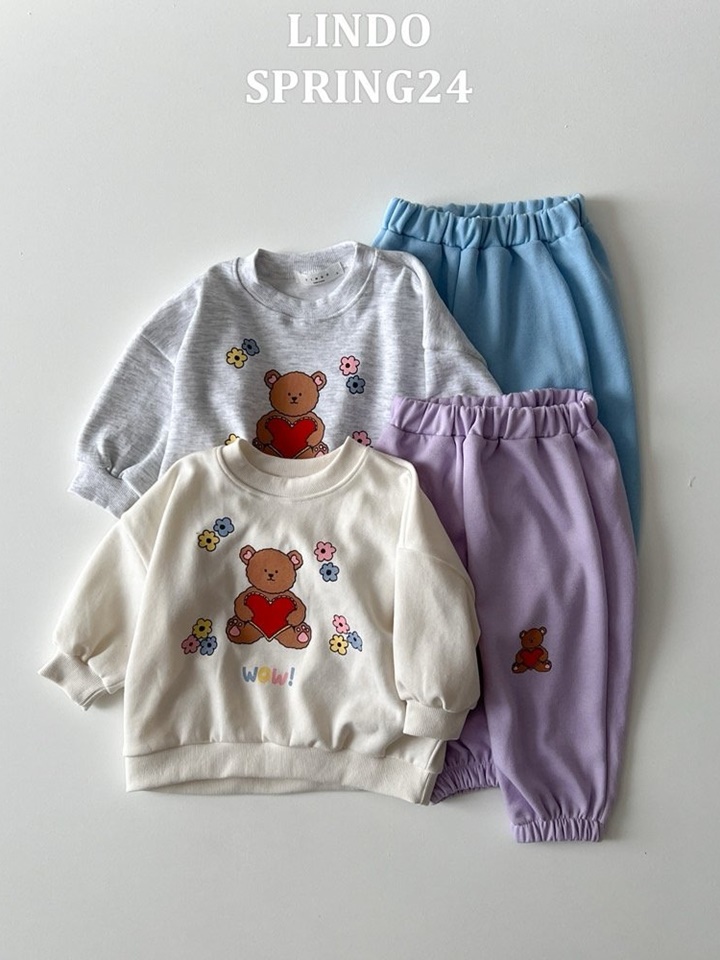 Wow Bear Top Bottom Set Wow Bear Top Bottom Set