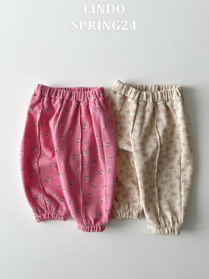 Floral Waffle Jogger Floral Waffle Jogger