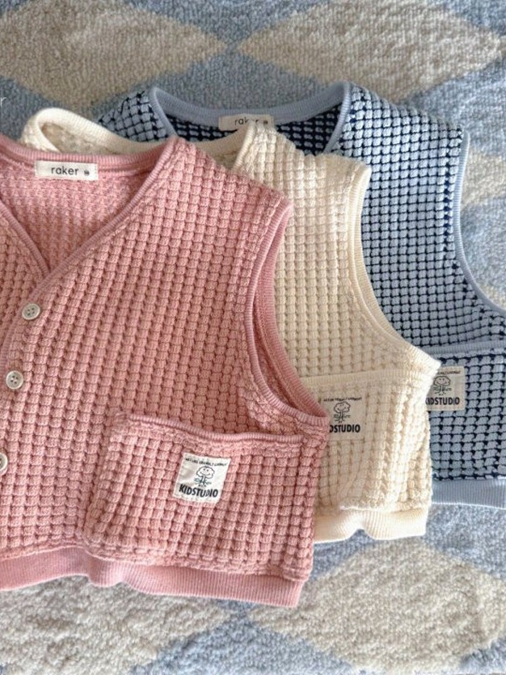 A Bang Bang Waffle Vest A Bang Bang Waffle Vest