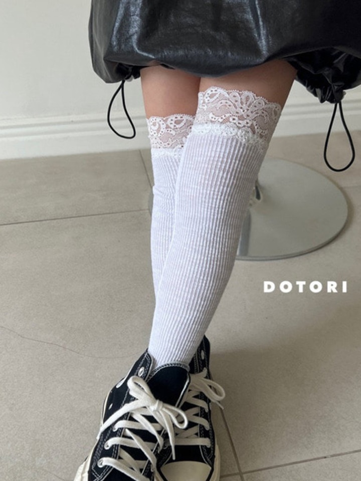 Lace Long Knee Socks Lace Long Knee Socks
