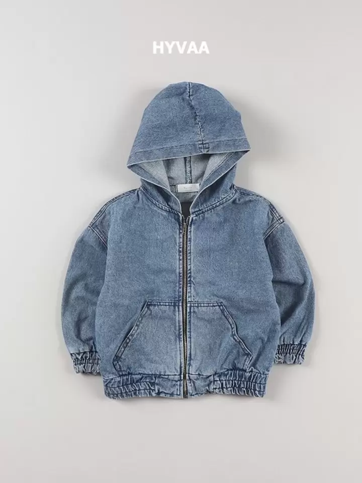 Denim Hoody Jumper