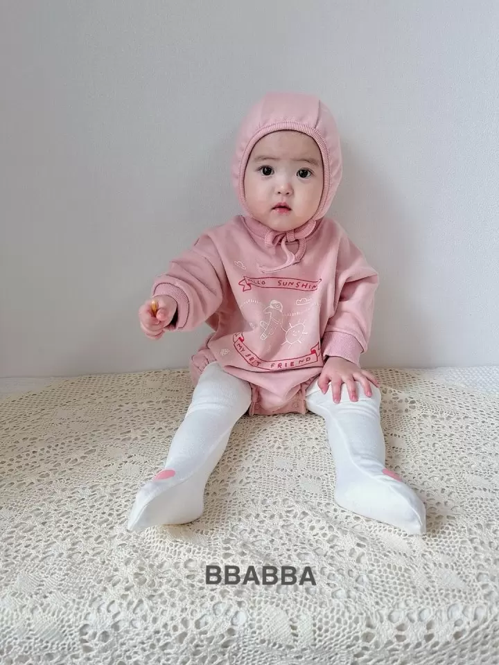 Hellow Sunshine Bonnet Body Suit Hellow Sunshine Bonnet Body Suit