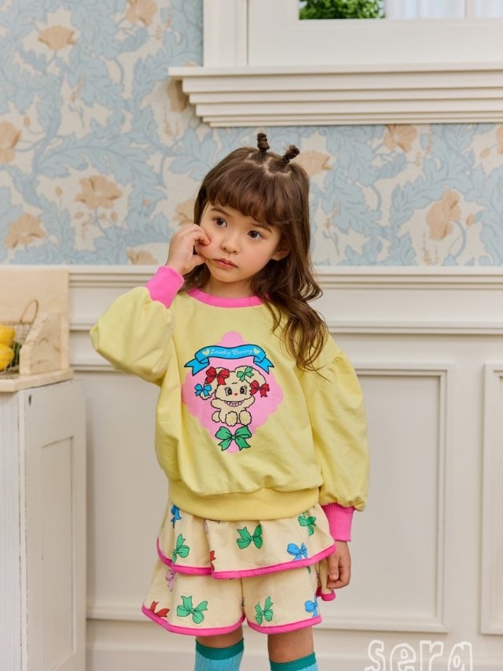 Petite Ribbon Puff Sweatshirt Petite Ribbon Puff Sweatshirt