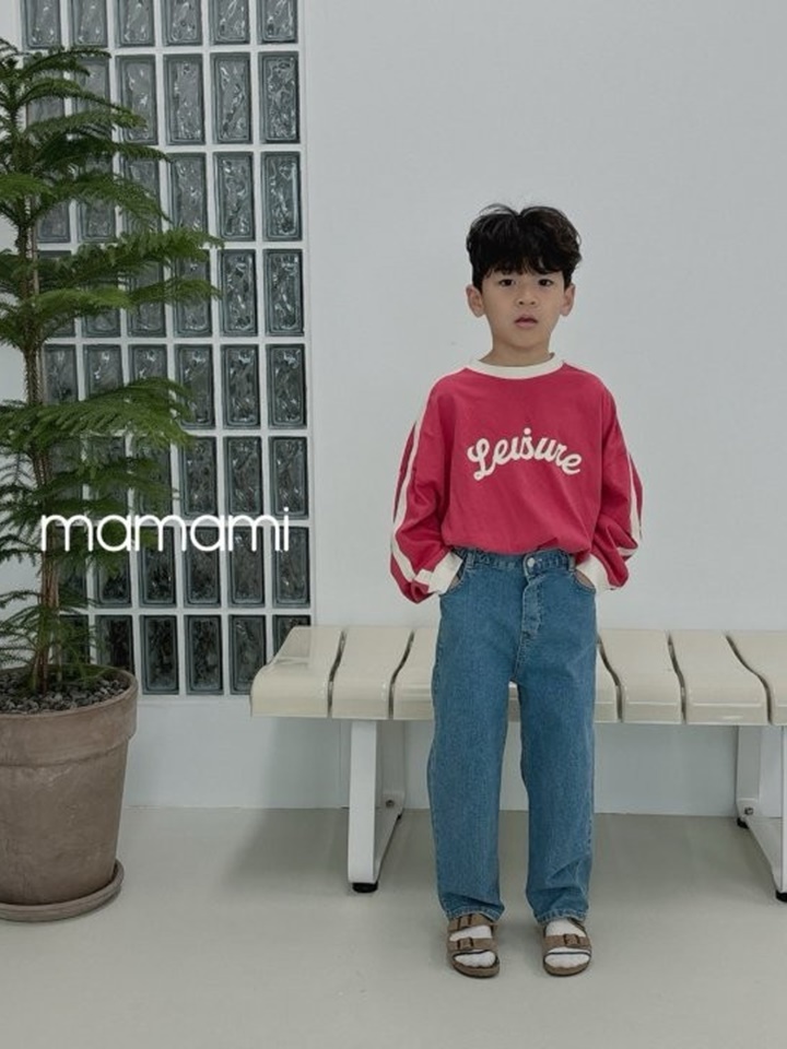 Button Baggy Denim Pants