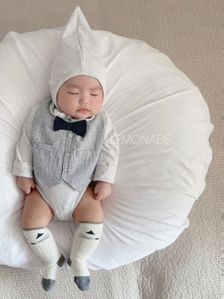 Ruan Tuxedo Romper Set Ruan Tuxedo Romper Set
