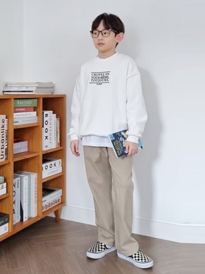 C Wrinkle Baggy Pants