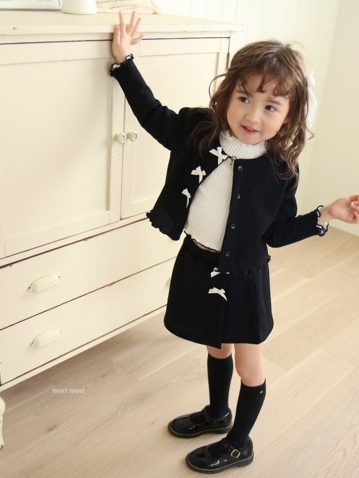 Waffle Ribbon Cardigan Waffle Ribbon Cardigan