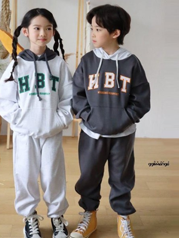 HBT Hoody Top Bottom Set