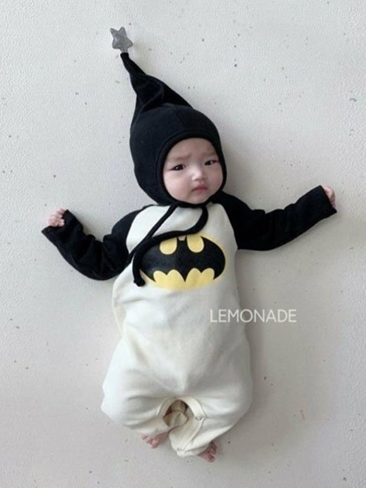 Bat Raglan Body Suit