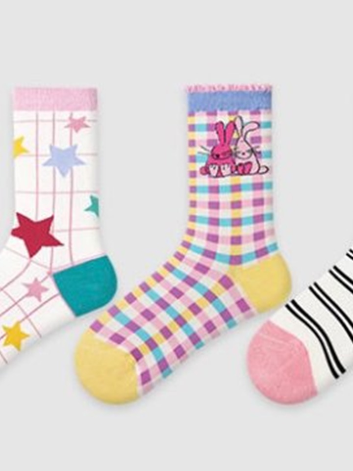 8605 Two Rabbit Socks