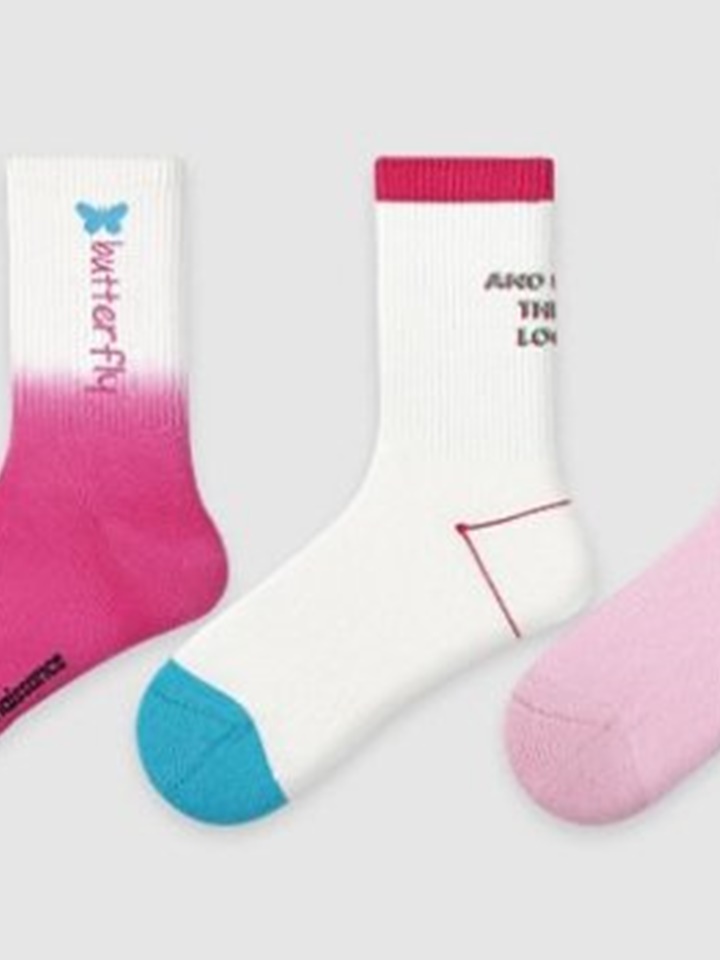 8607 Butterfly Socks