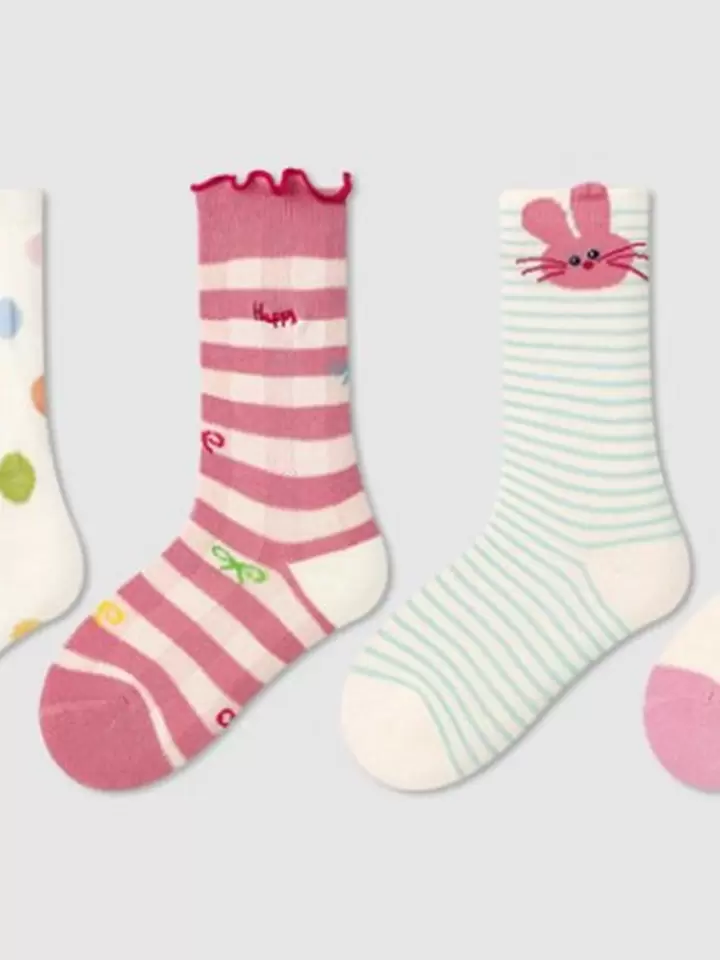 623 Happy Ribbon Socks