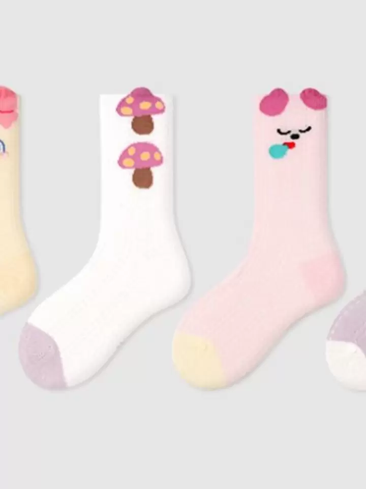 655 Mushroom Socks