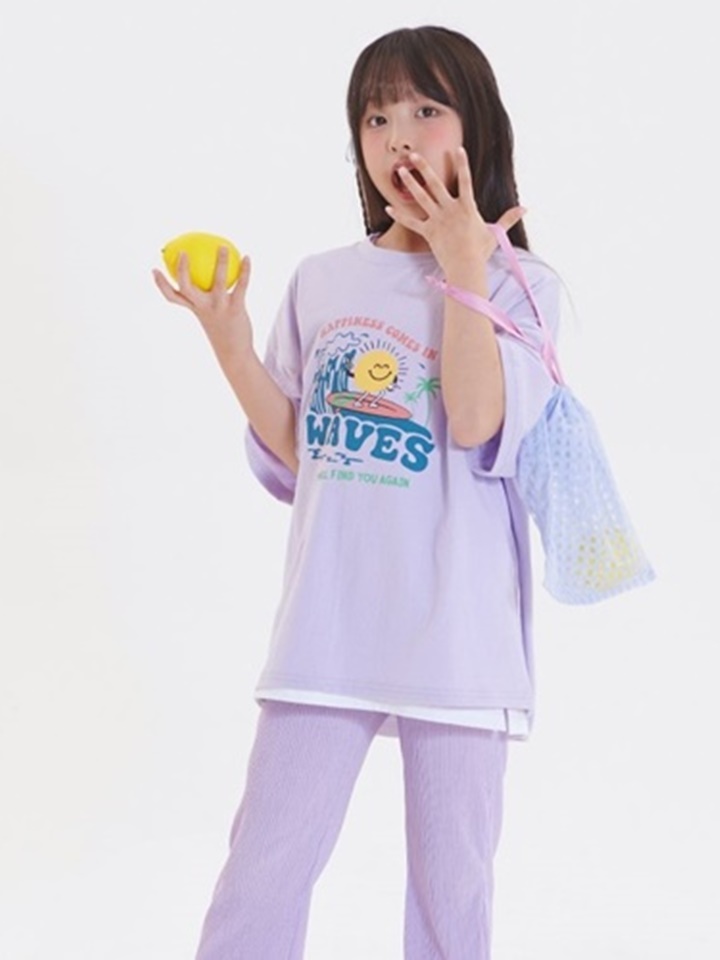 Waves Smile Short Sleeve Tee Waves Smile Short Sleeve Tee
