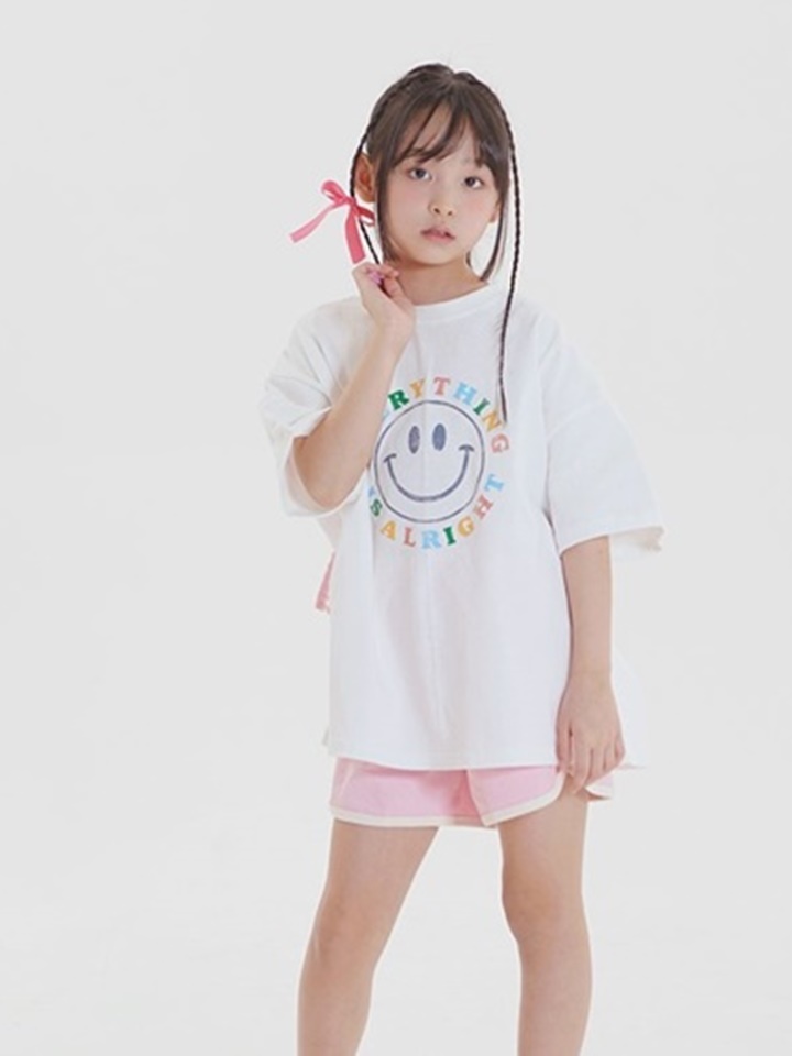 Rainbow Smile Short Sleeve Tee Rainbow Smile Short Sleeve Tee
