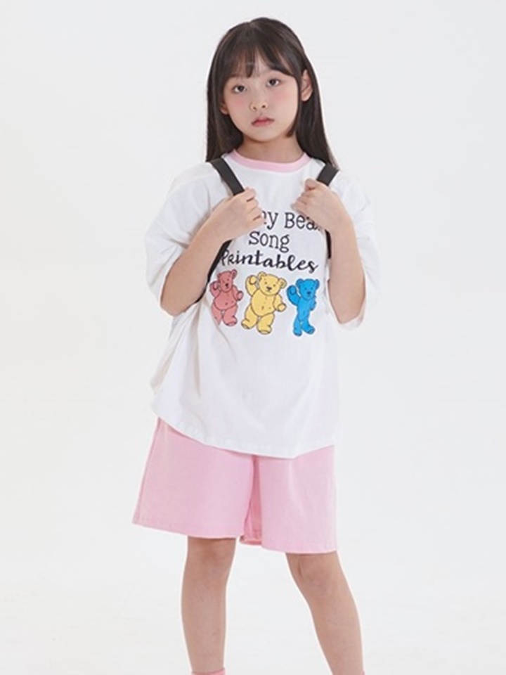 Gummy Bear Short Sleeve Top Bottom Set