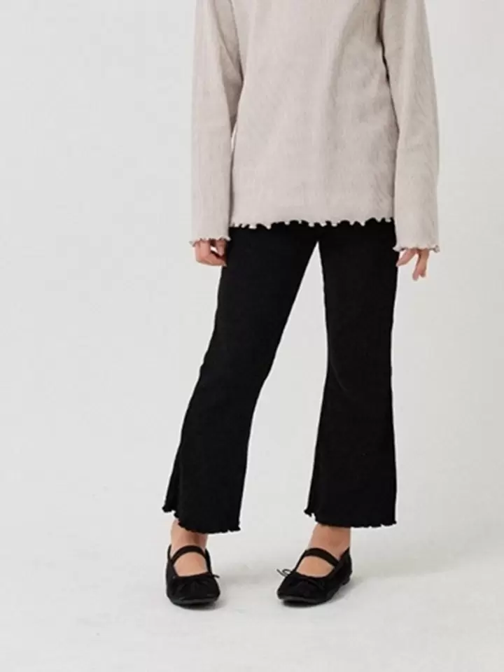 Terry Boots Cut Leggings