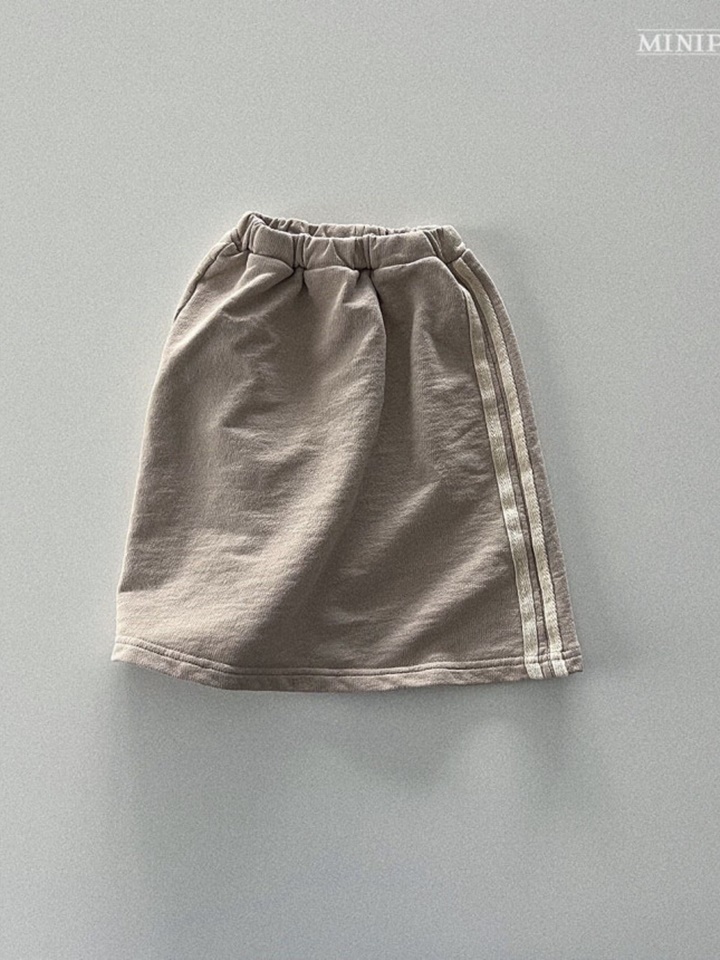 Terry Line Skirt