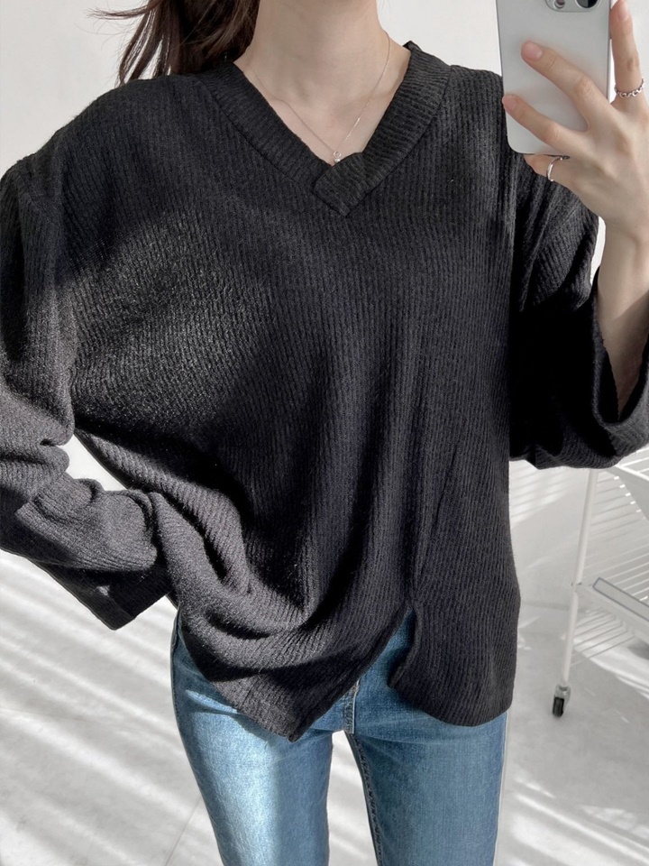 Rain V Neck Knit