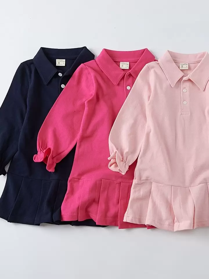 Washing Wrinkle PK One-Piece