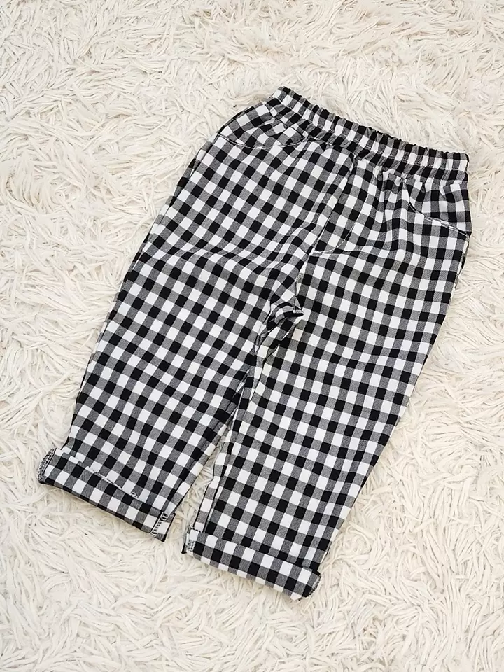 Check Span Pants