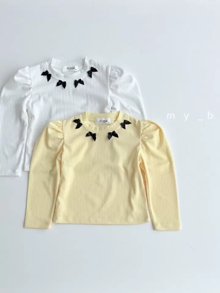 Sil Ribbon Puff Tee