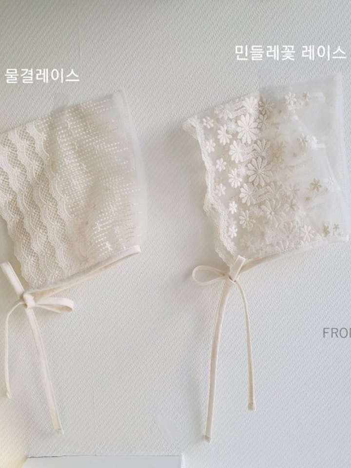 Mesh Lace Bonnet