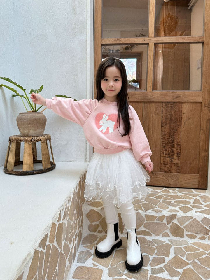 A-Market - Korean Children Fashion - #Kfashion4kids - Rabbit Shirring Sweatshirt - 3