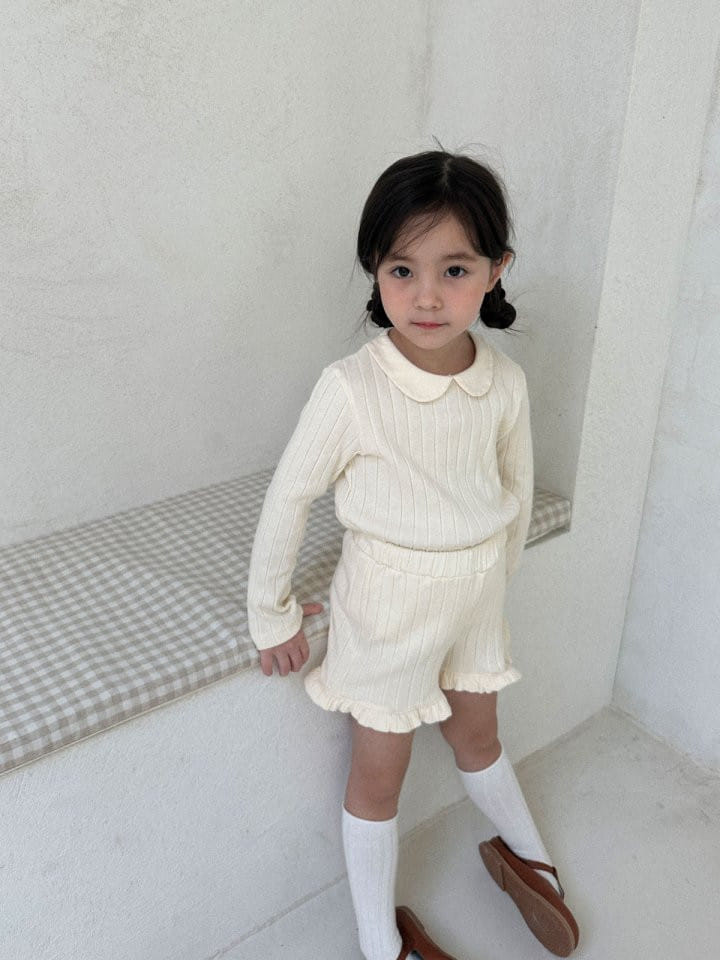 A-Market - Korean Children Fashion - #childofig - Rib Frill Pants - 11