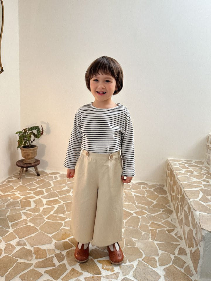 A-Market - Korean Children Fashion - #childofig - Boat Neck Tee - 10