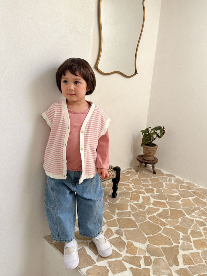 A-Market - Korean Children Fashion - #childofig - Terry ST Vest - 7