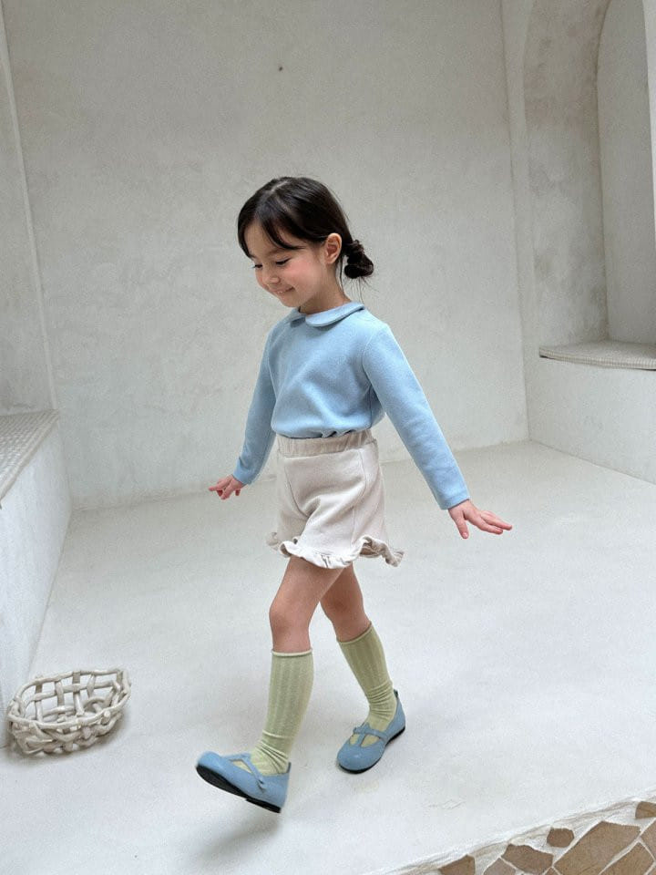 A-Market - Korean Children Fashion - #childofig - Sacchariva Collar Tee - 6