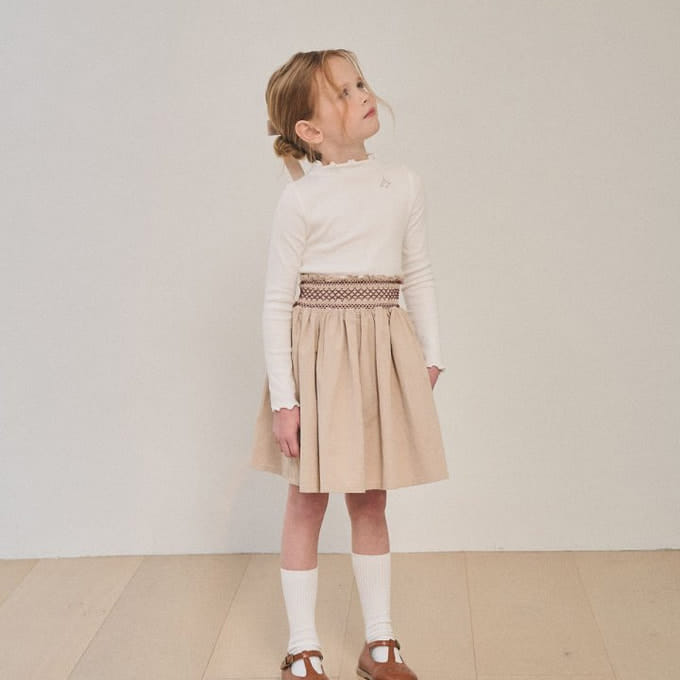 A-Market - Korean Children Fashion - #childrensboutique - Hool Smoke Skirt