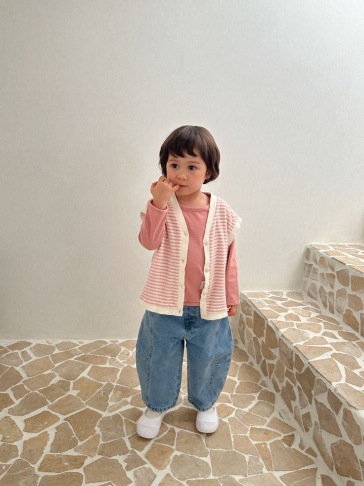 A-Market - Korean Children Fashion - #childrensboutique - Terry ST Vest - 9