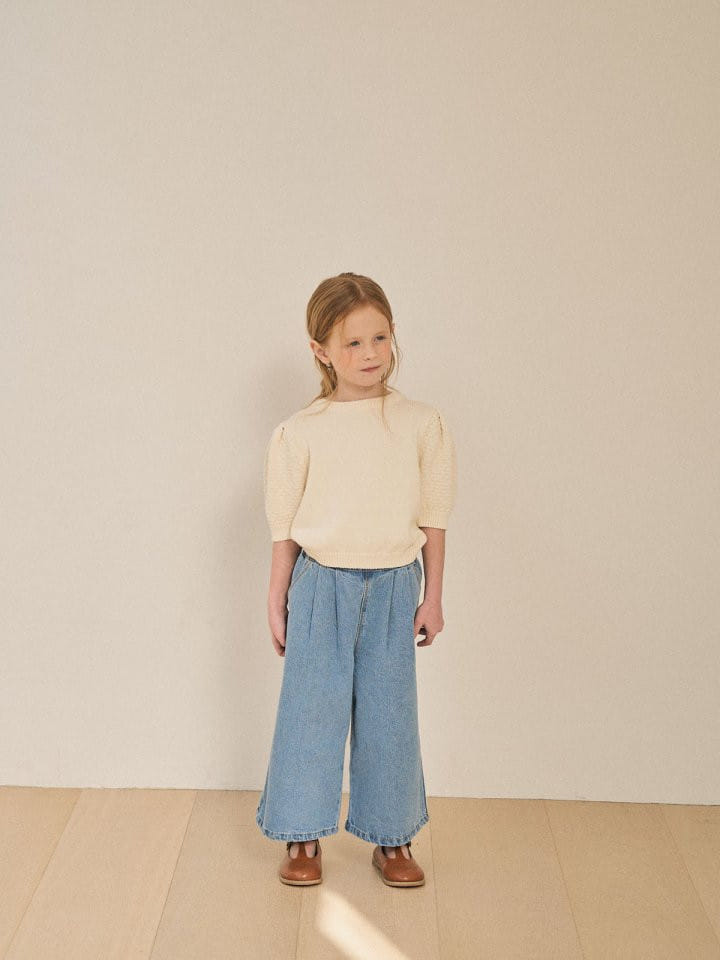 A-Market - Korean Children Fashion - #childrensboutique - Puff Knit - 4