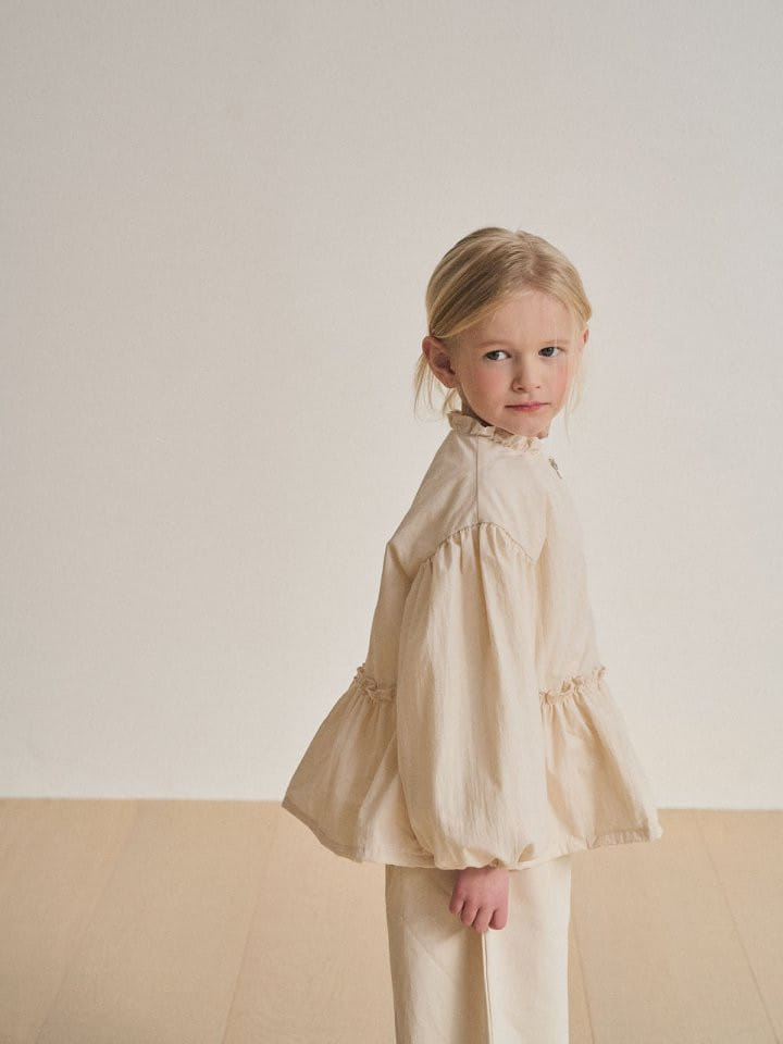 A-Market - Korean Children Fashion - #designkidswear - Frill Windbreak - 7