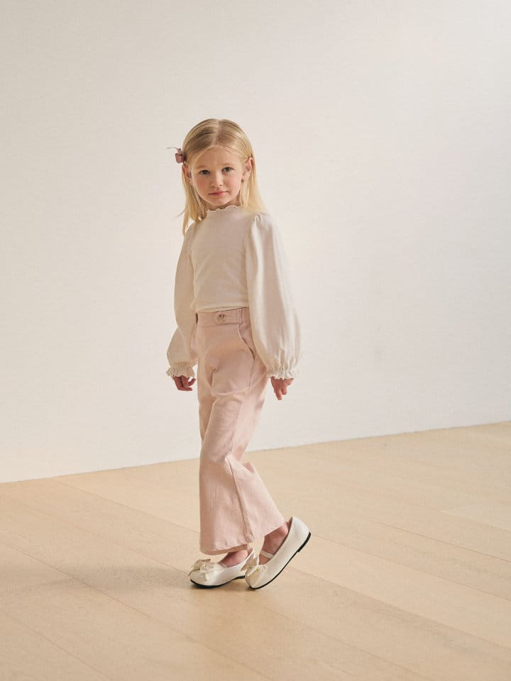 A-Market - Korean Children Fashion - #designkidswear - Button Span Boots Cut  - 9