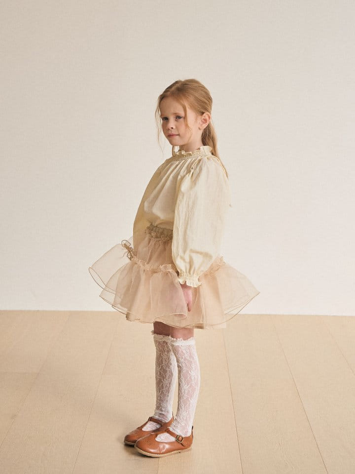 A-Market - Korean Children Fashion - #childrensboutique - Sha Pearl Skirt - 4